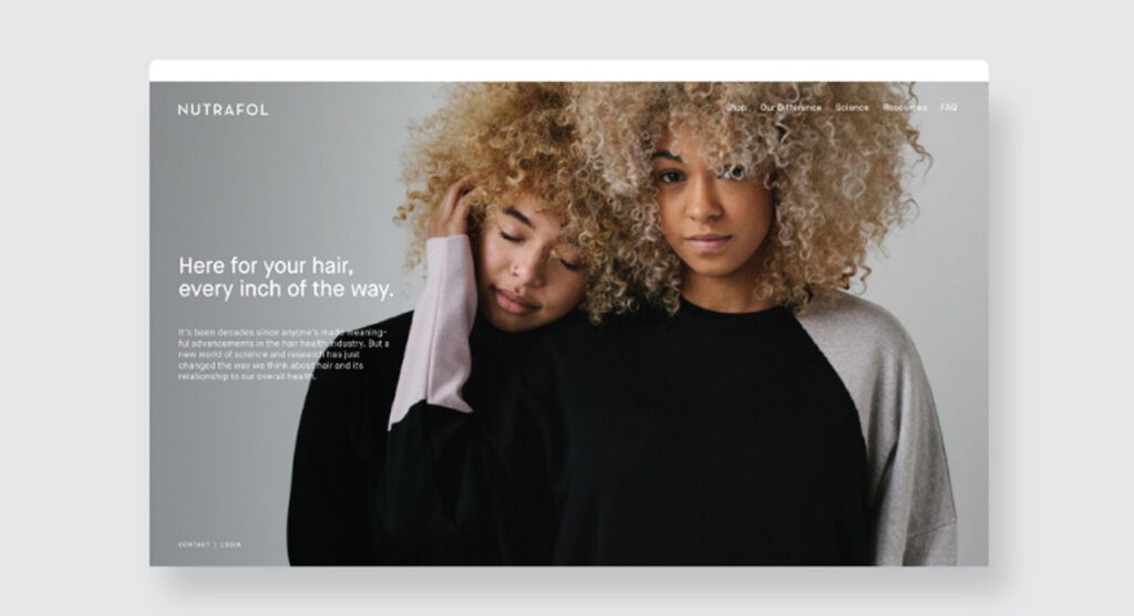 Nutrafol Work Sample