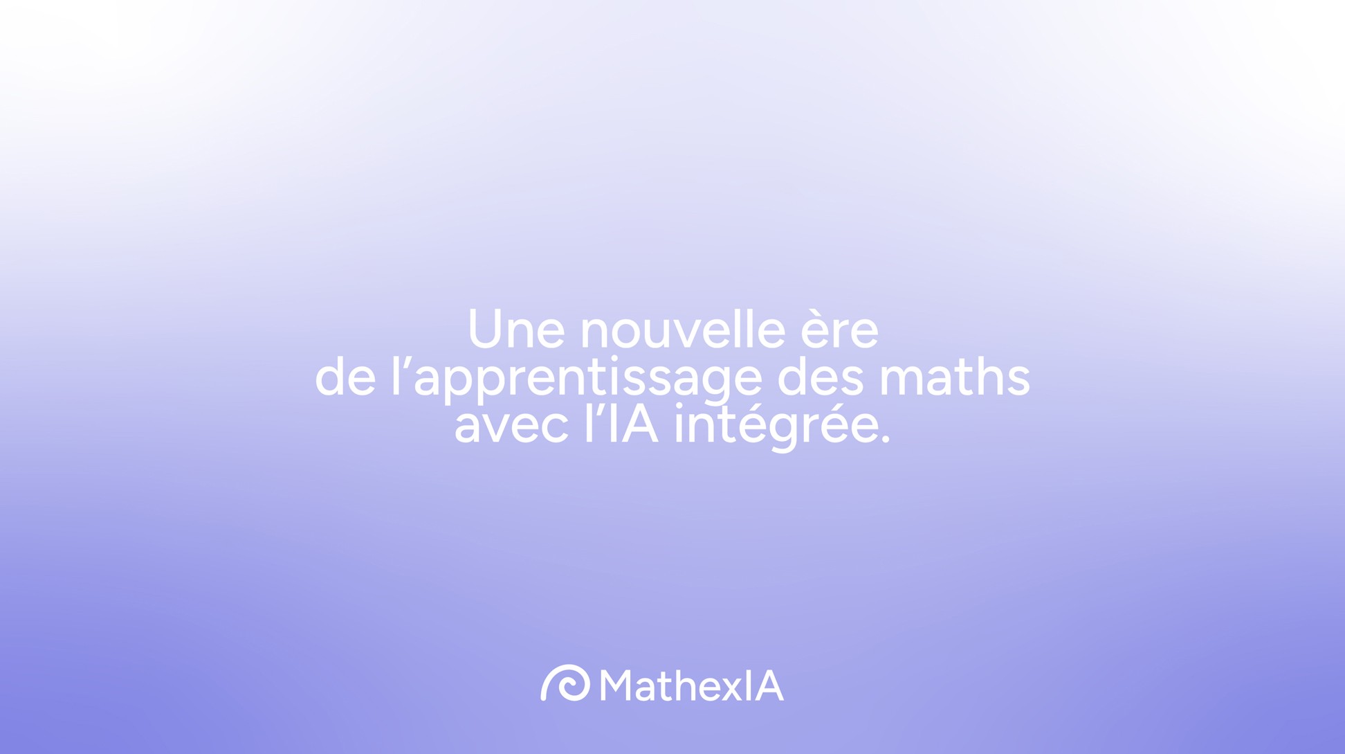 Une nouvelle ère de l'apprentissage des maths avec l'IA intégrée.