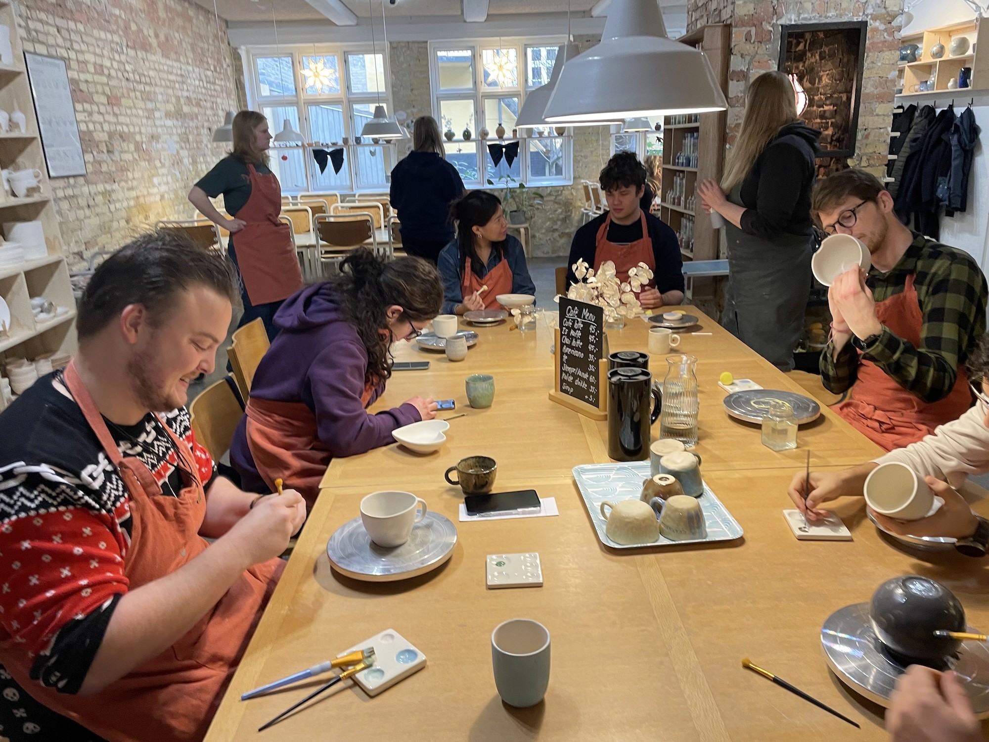 creative team building event at Lervaerk