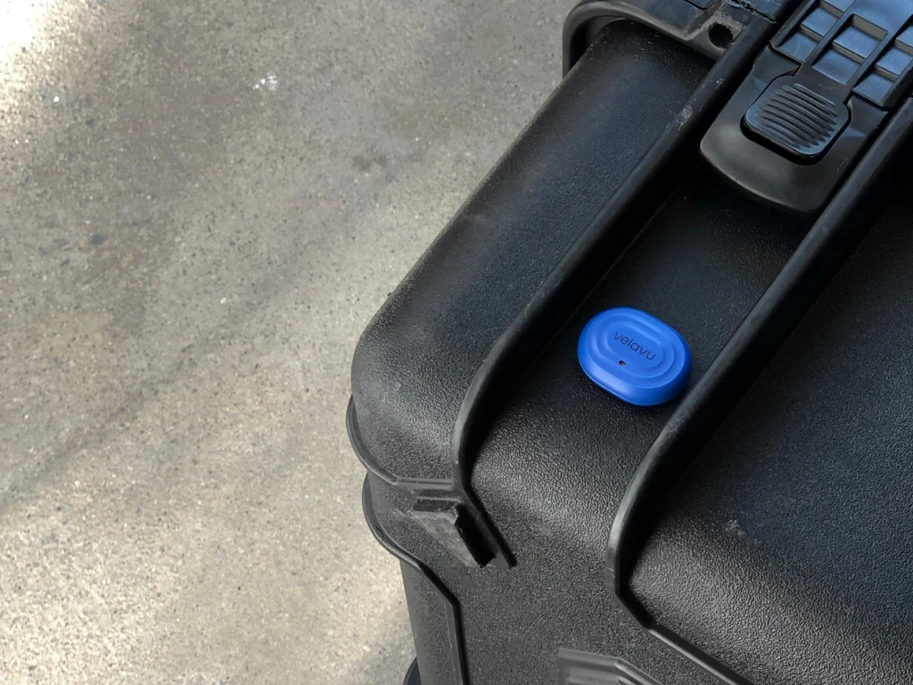 Velavu Arda attached to a rugged case