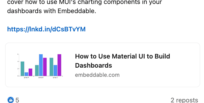 Marketing spotlight: Embeddable Social Media