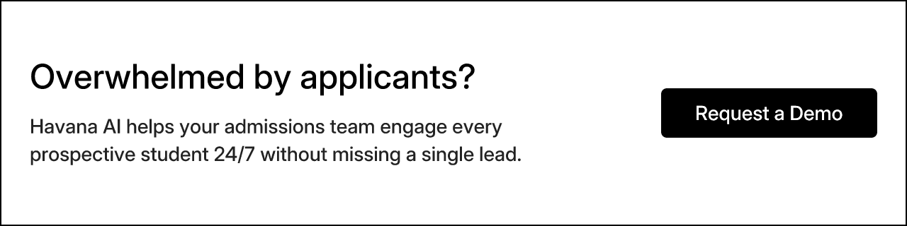 Overwhelmed by applicants?