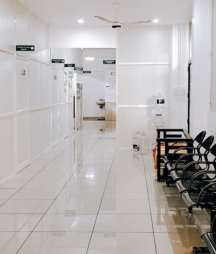 A building photo representing Project Fire’s experience in the Healthcare sector