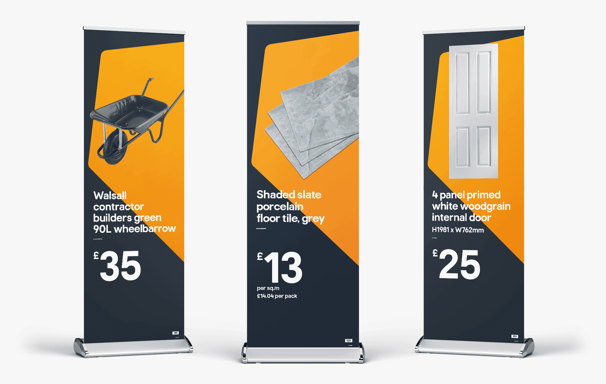 B&A in-store banners