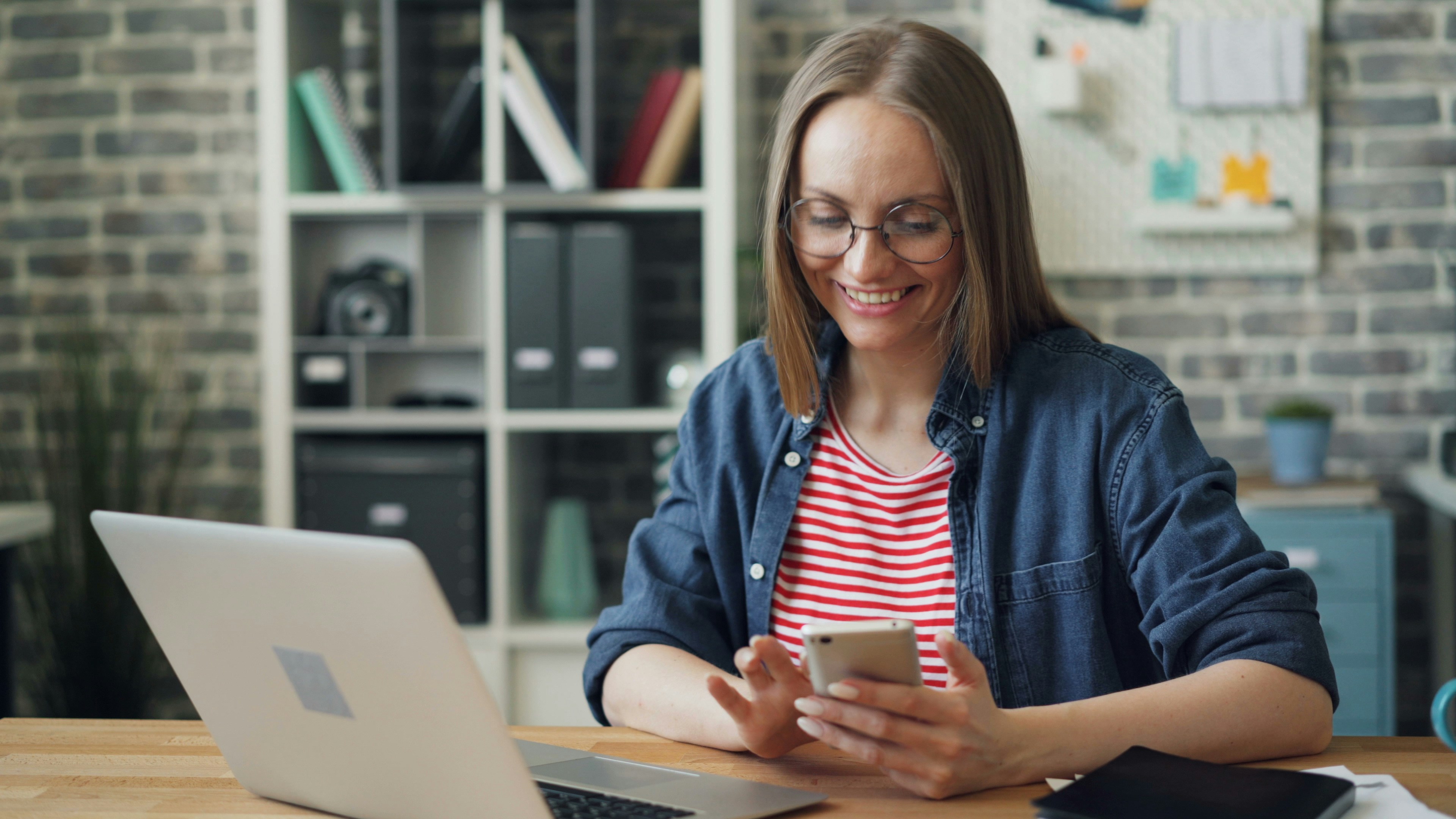 woman happy with her progress - Sales for Beginners