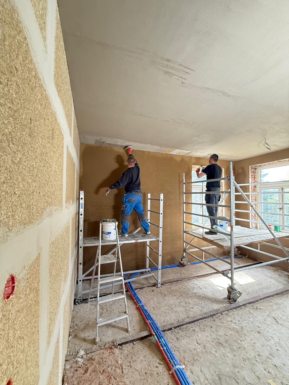 RespiraDrywall board with its benefits: moisture regulation, breathable, sustainable hemp, non-toxic and VOC-free