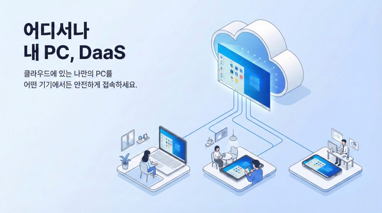 재택근무 보안, VPN만으로 충분할까요? 실제 DaaS 도입 가이드