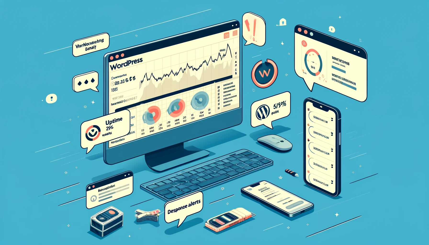 WordPress Uptime Monitoring with EzUptime