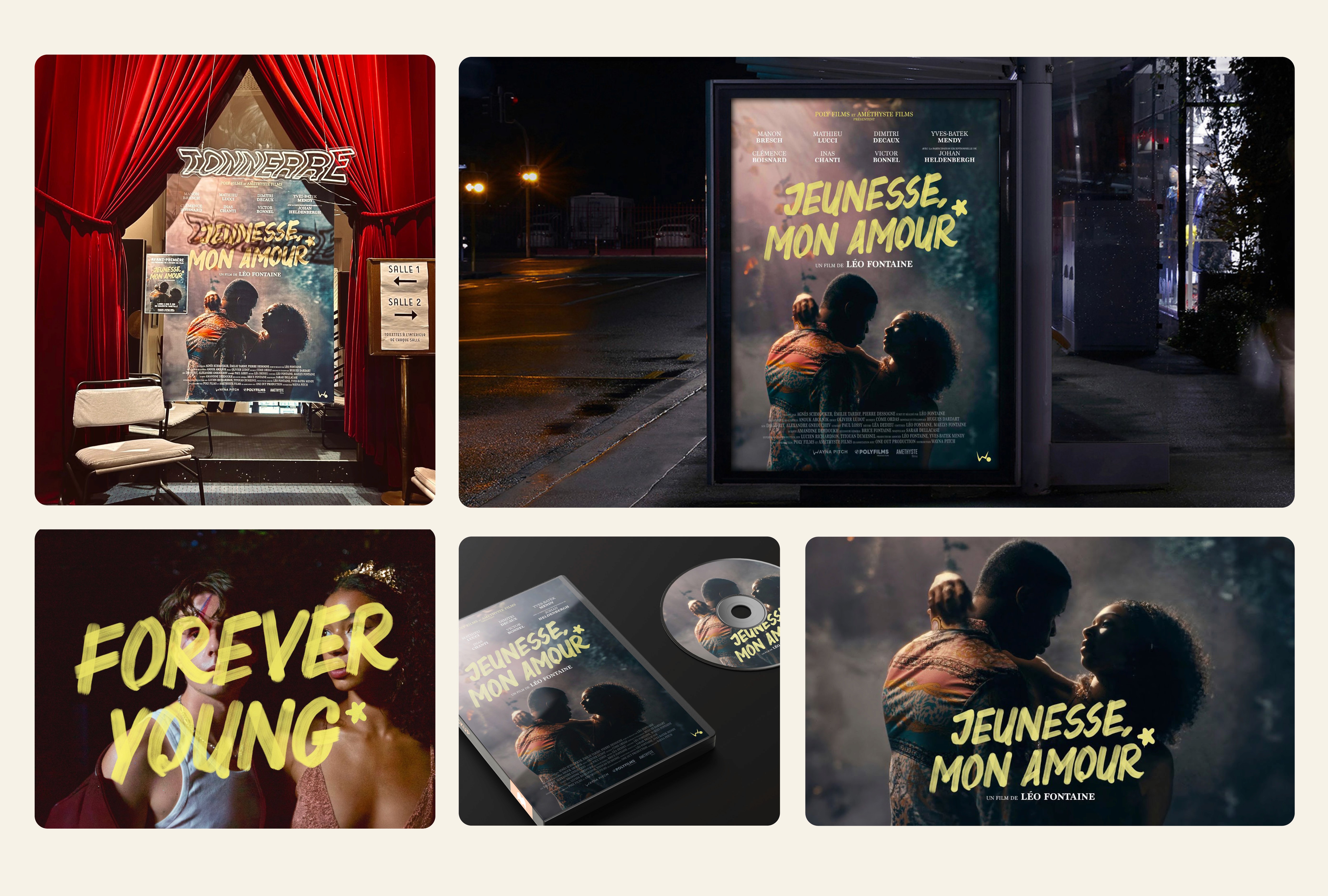 graphisme et création de typographie pour affiche de film