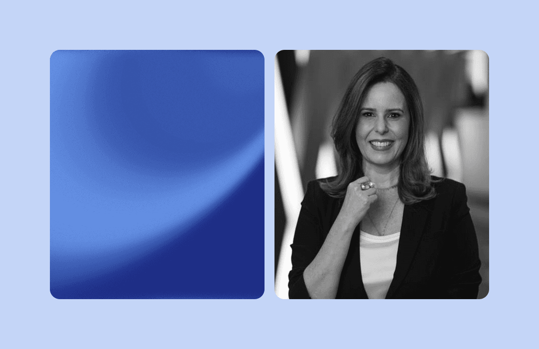 À direita, fotografia de Danielle Serafino, sócia do Ópice Blum Advo. A imagem ilustra o tema sobre o futuro do Direito