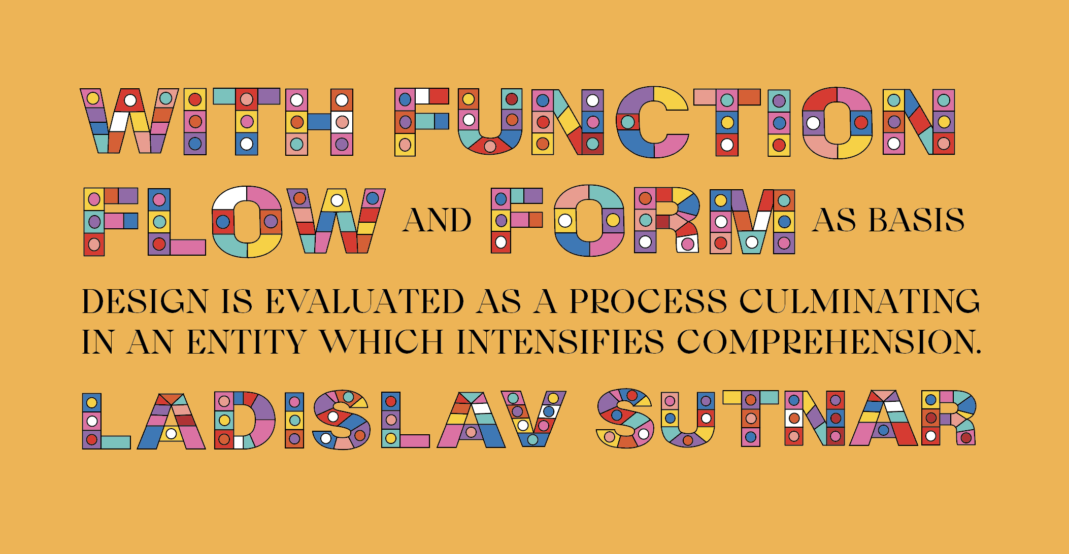type design inspired by ladislav sutnar