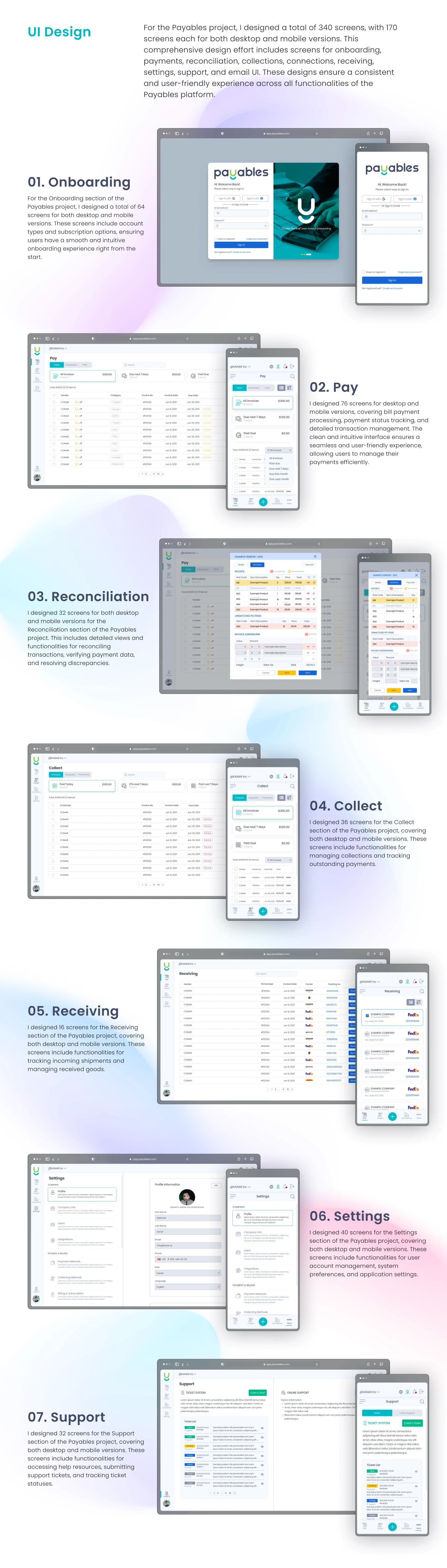 Payables SaaS Design