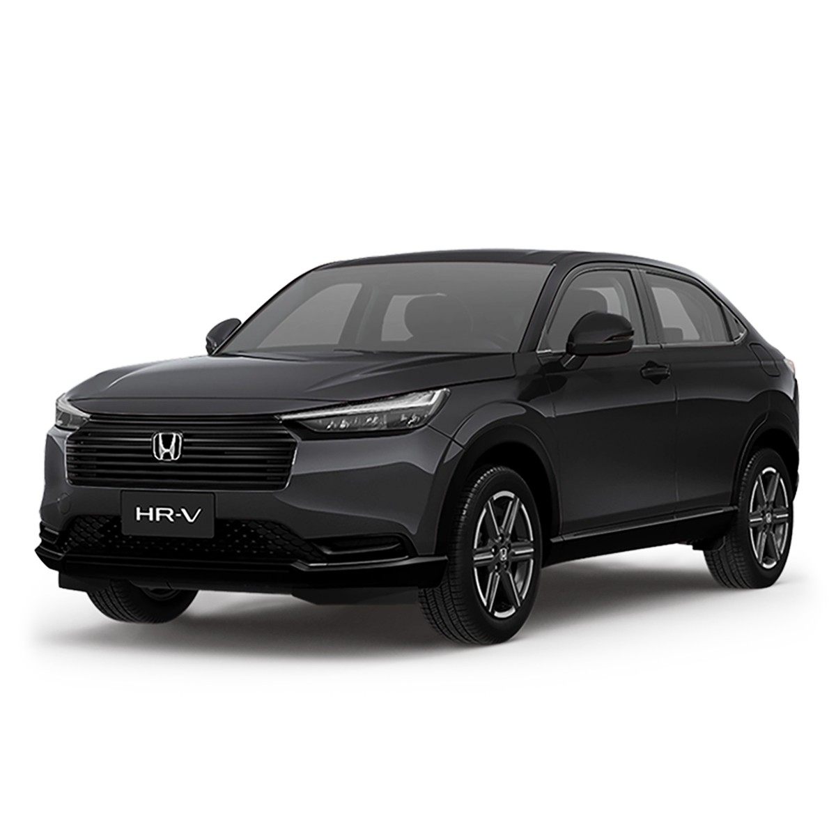 SUV Honda HR-V preto, representando conforto e segurança alcançados por meio do consórcio automotivo Klubi.