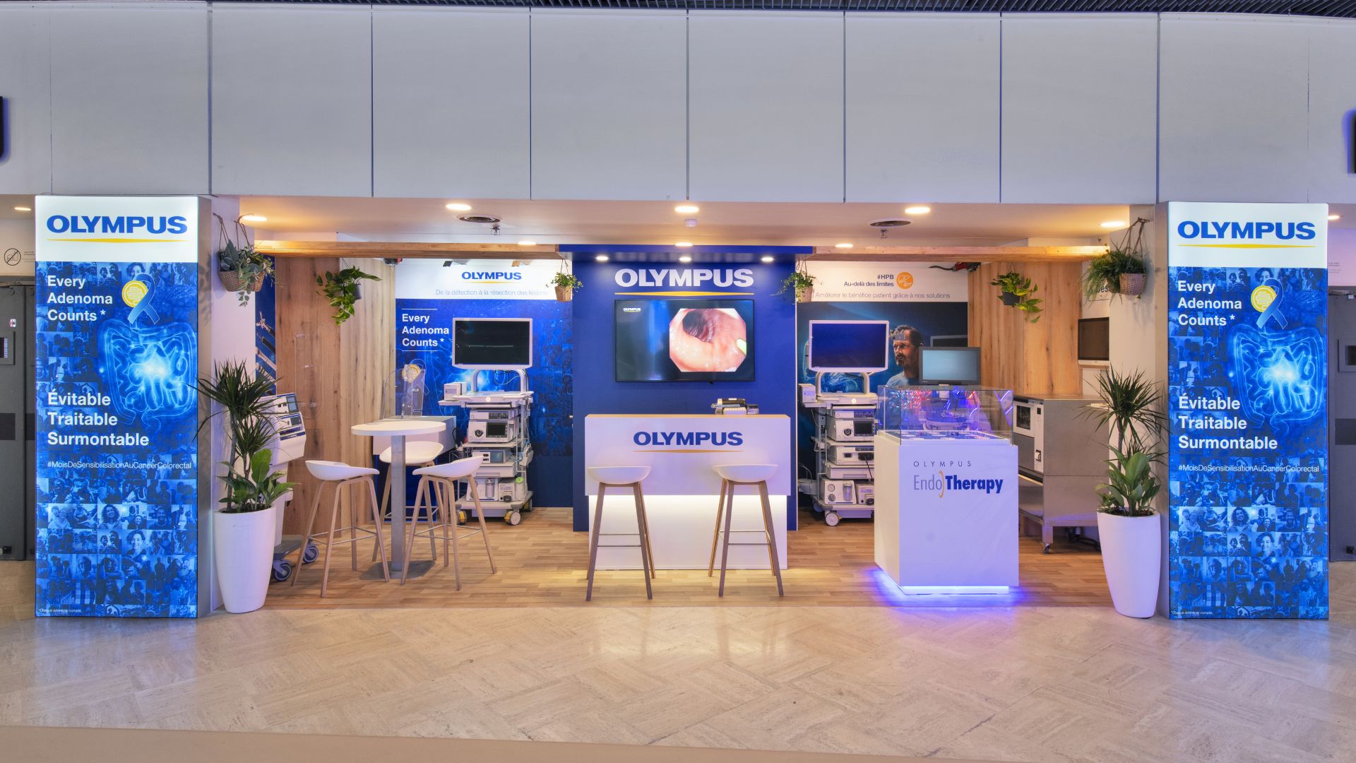 stand Olympus par Expace