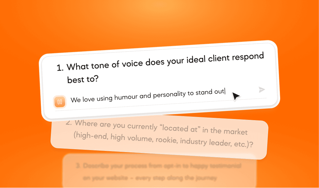 Remi brand voice mockup