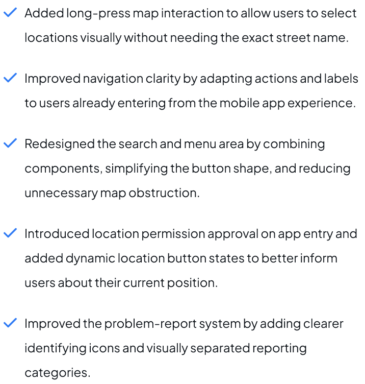 fixes for the after screens poins