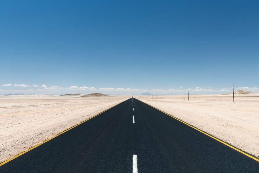 Namibia roads