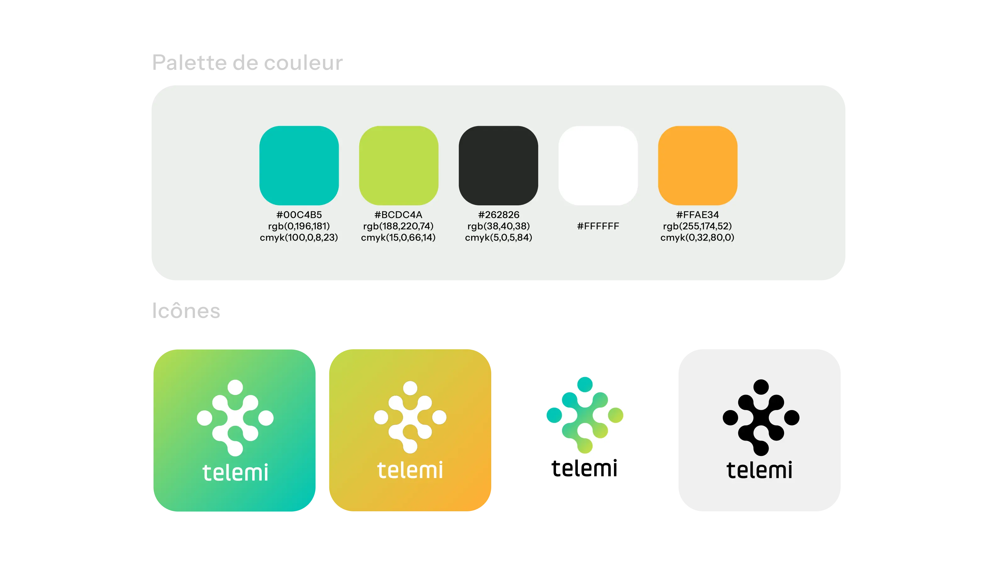 Color and logo preview telemi