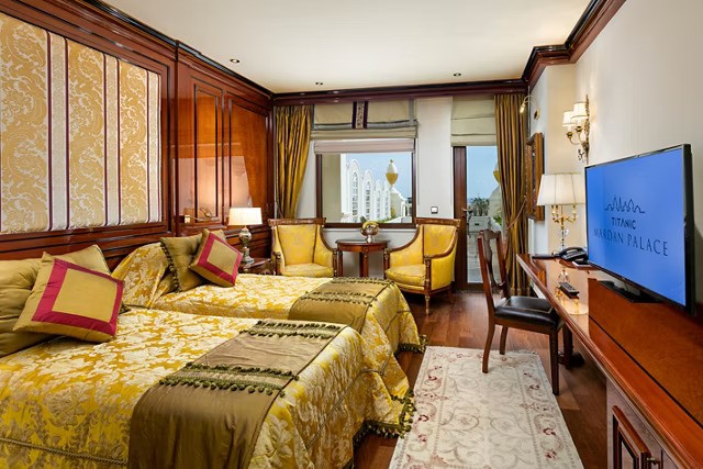 Inside, refined details like a pillow menu, bathrobe and slippers elevate rest into an experience.