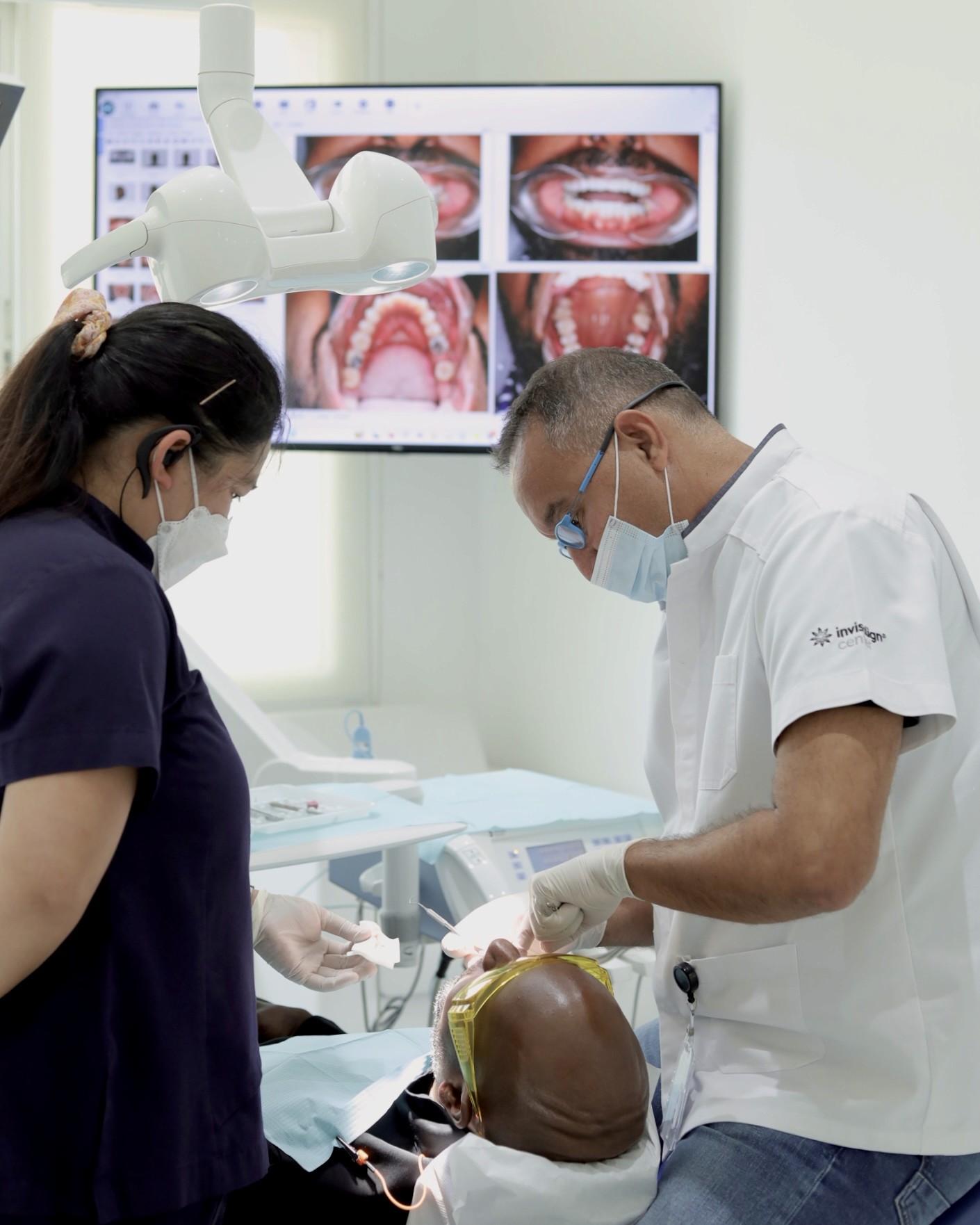 Orthognathic surgery in Dubai showing a male patient undergoing treatment for jaw realignment and balanced facial proportions.