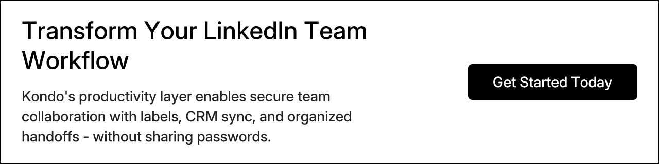 Transform Your LinkedIn Team Workflow