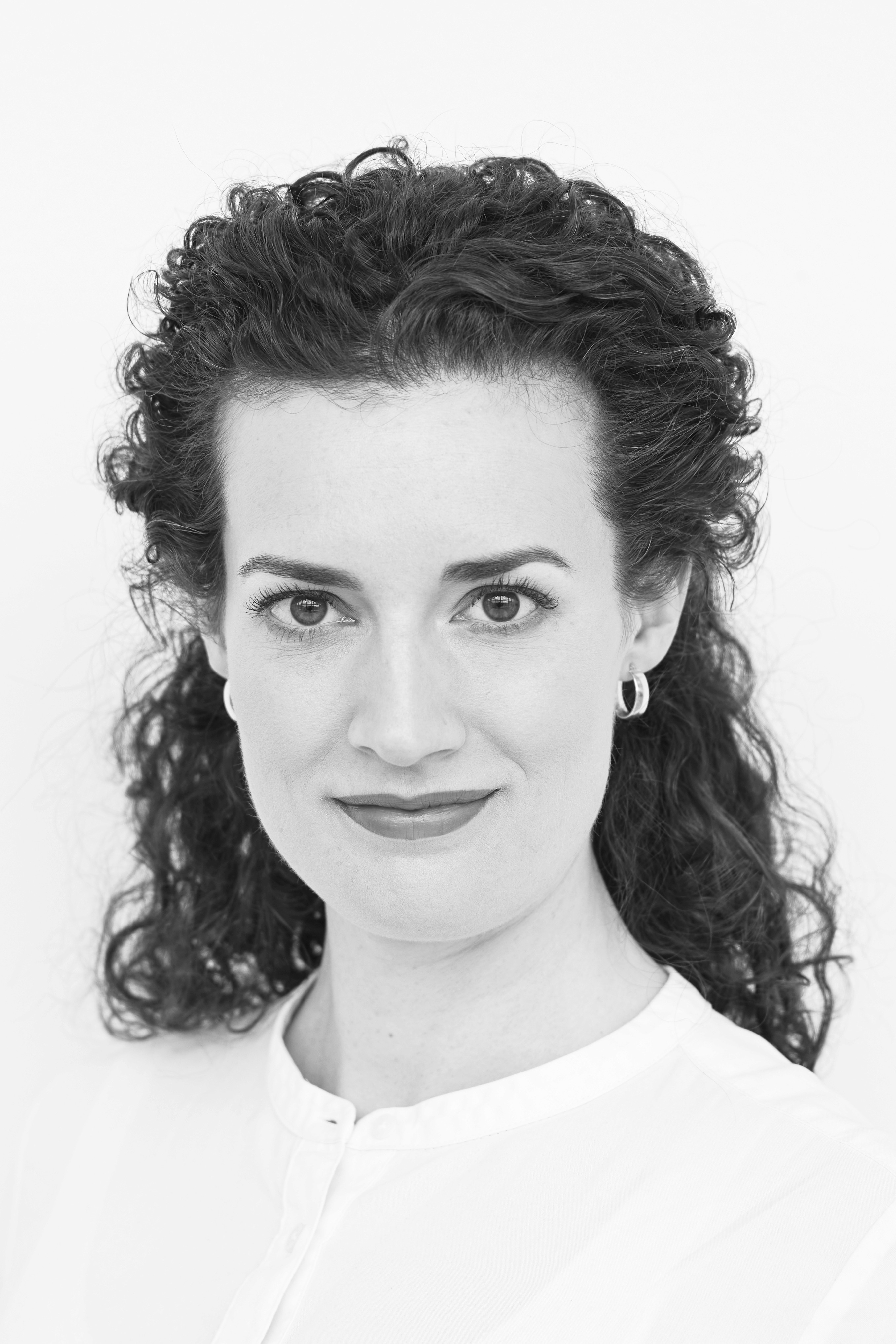 female photographer with red hair