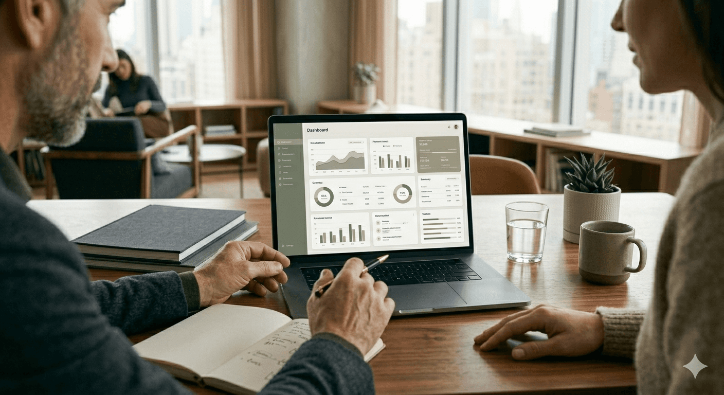 Athlete winning a race