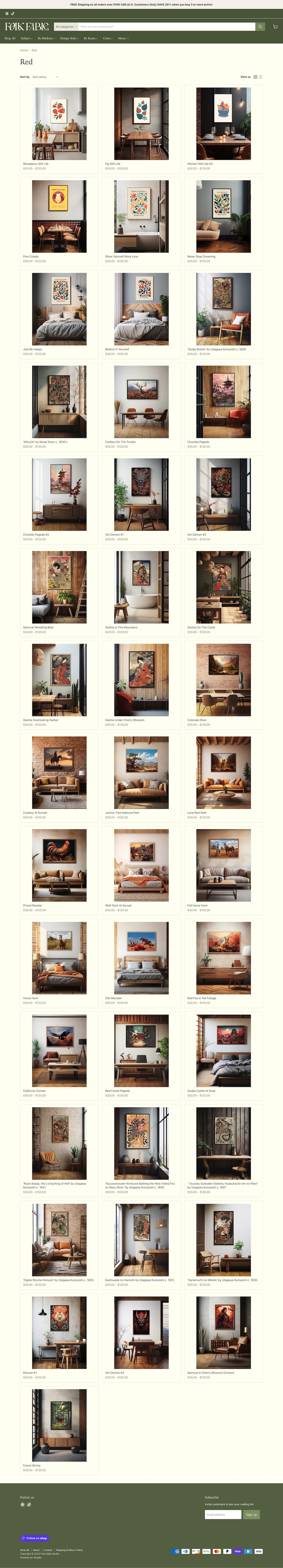 Folk Fable Collection page