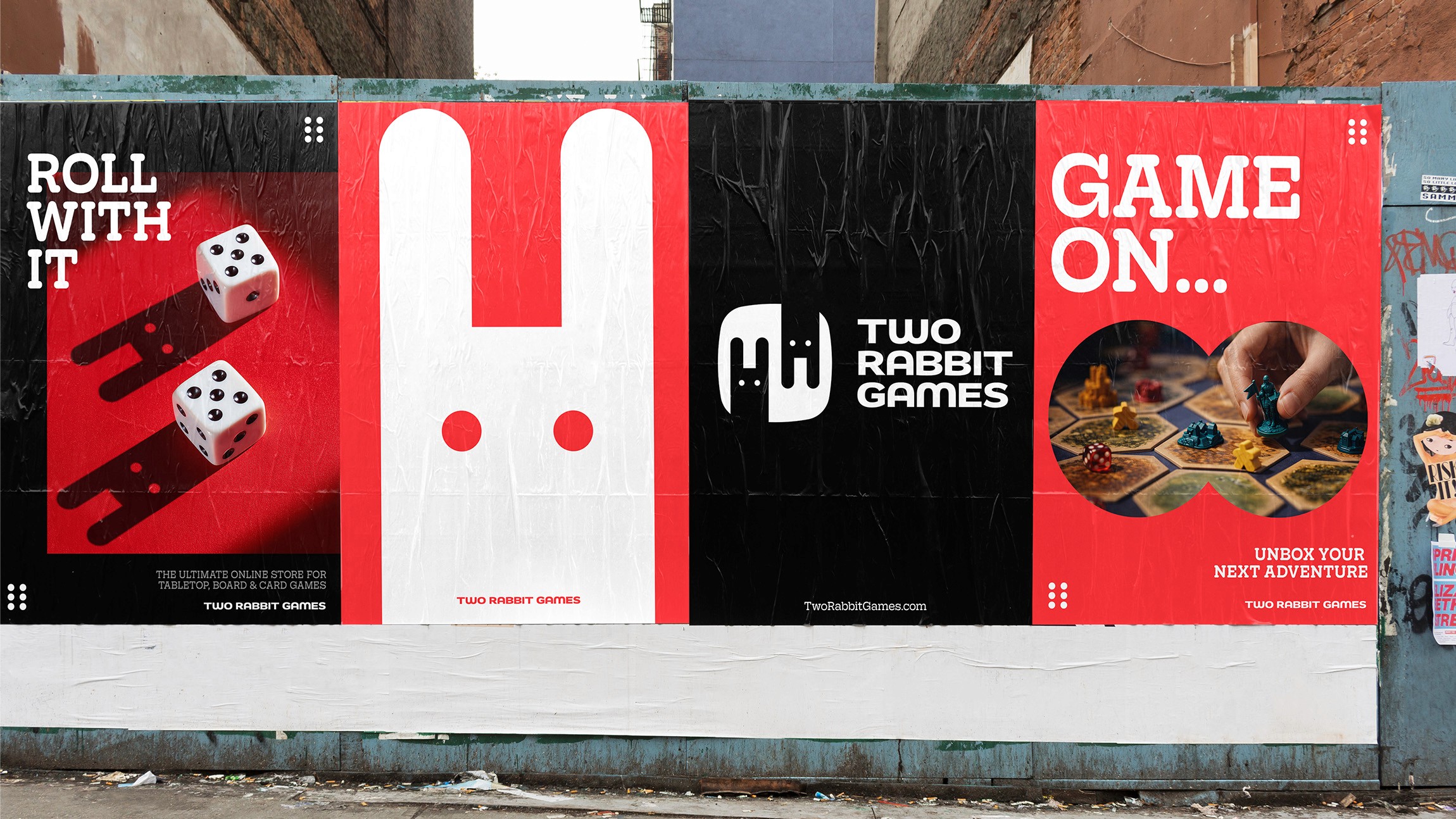 Two Rabbit Games design by UK designer Dan Bailey