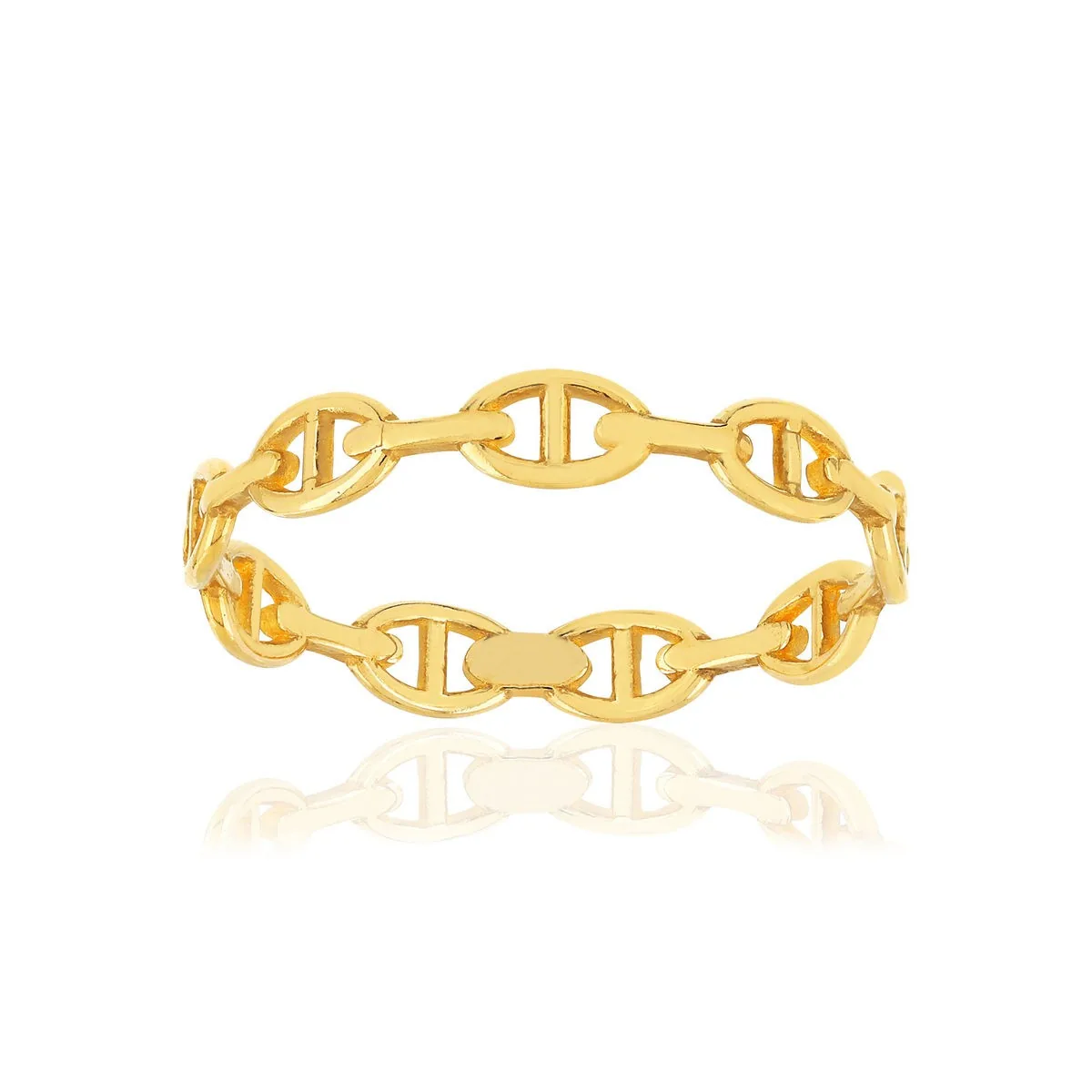 Bague en or jaune 375