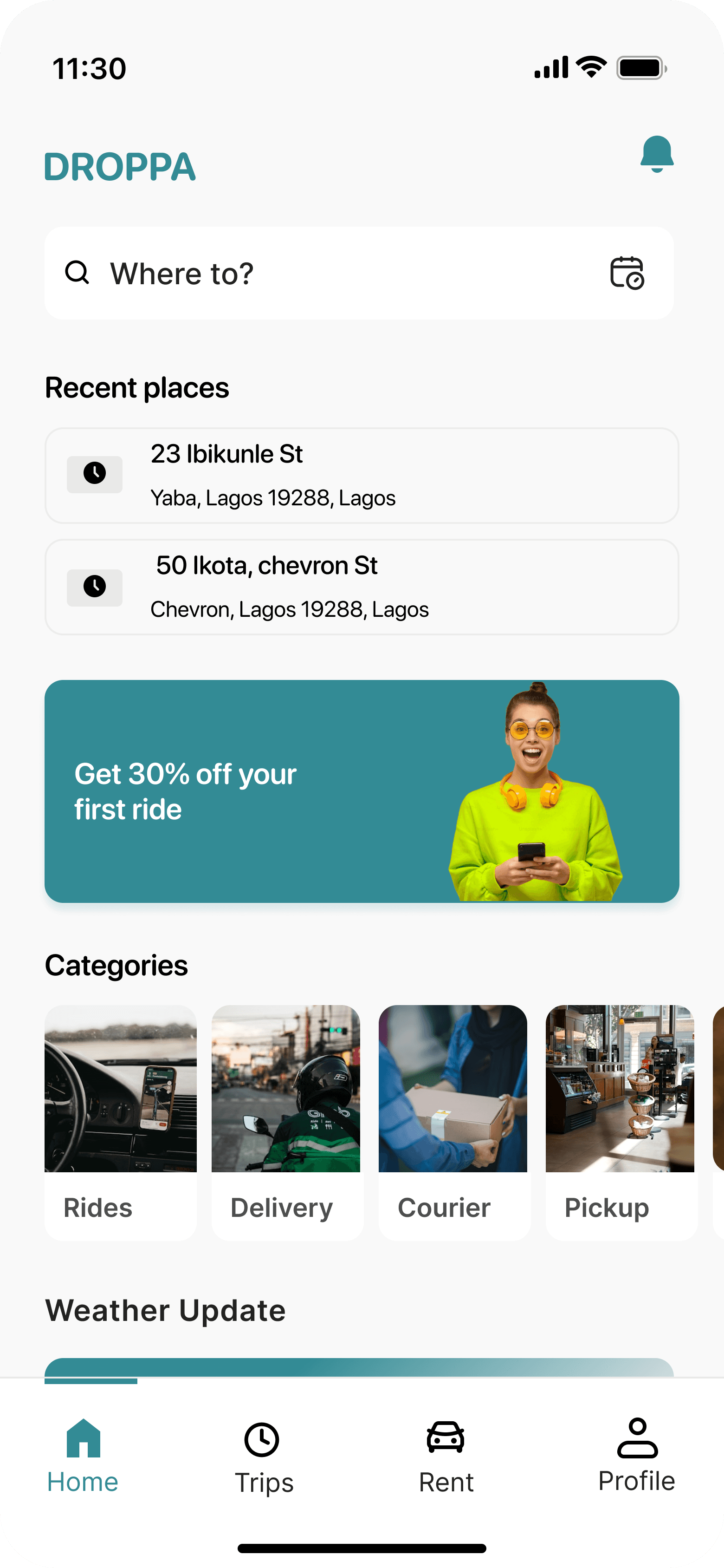 Client details