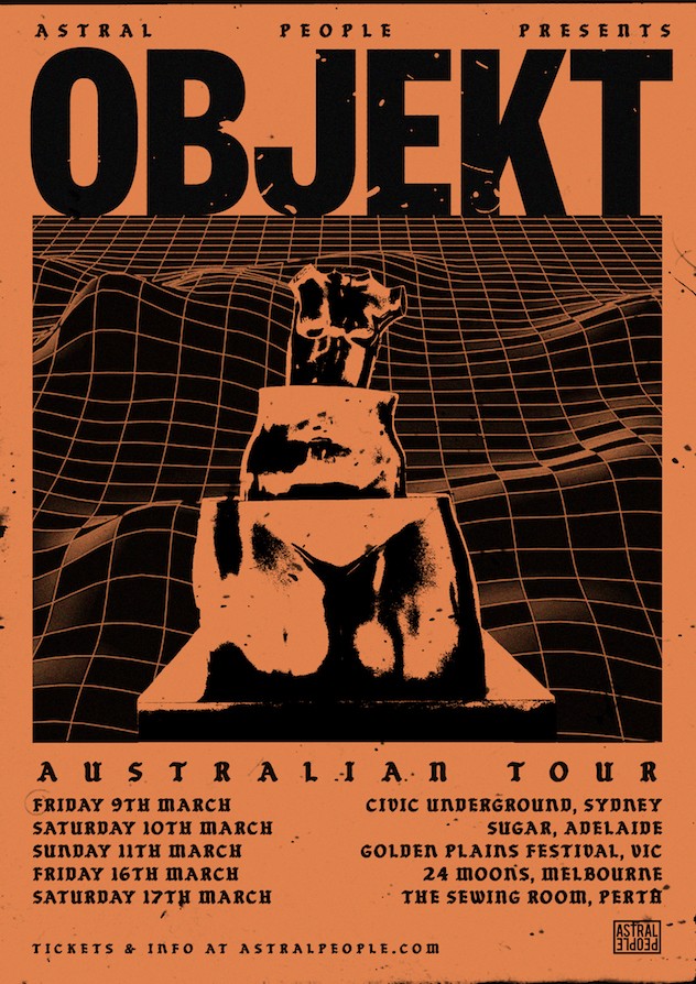 Objekt plots five-date Australian tour in March