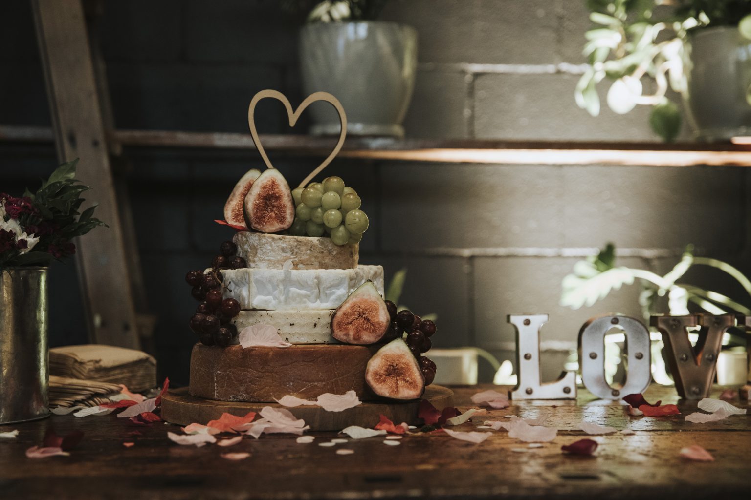 Cake made out of cheese