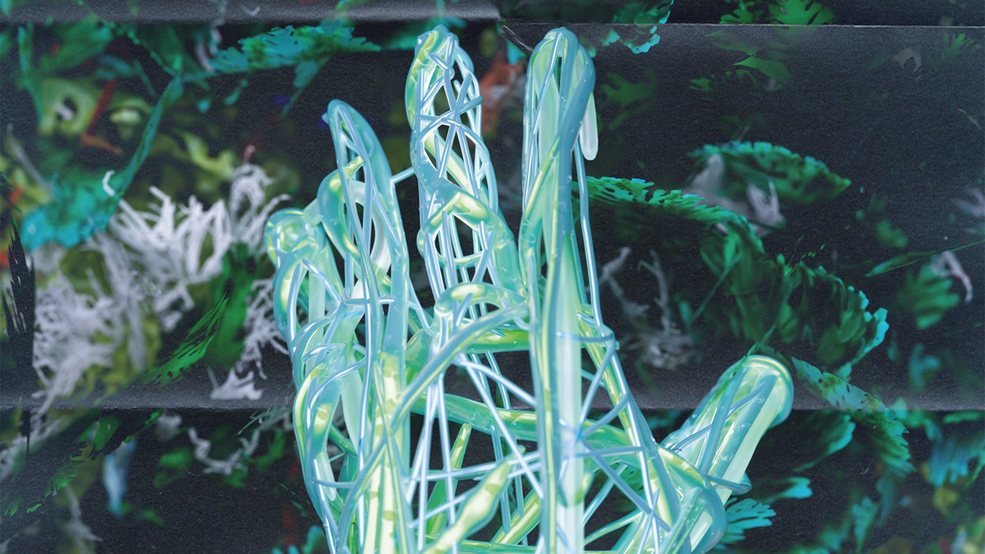 SUPERFUTURES and Selfridges Exhibition poster in collaboration with System Magazine, Reference Studios and International Magic Studio