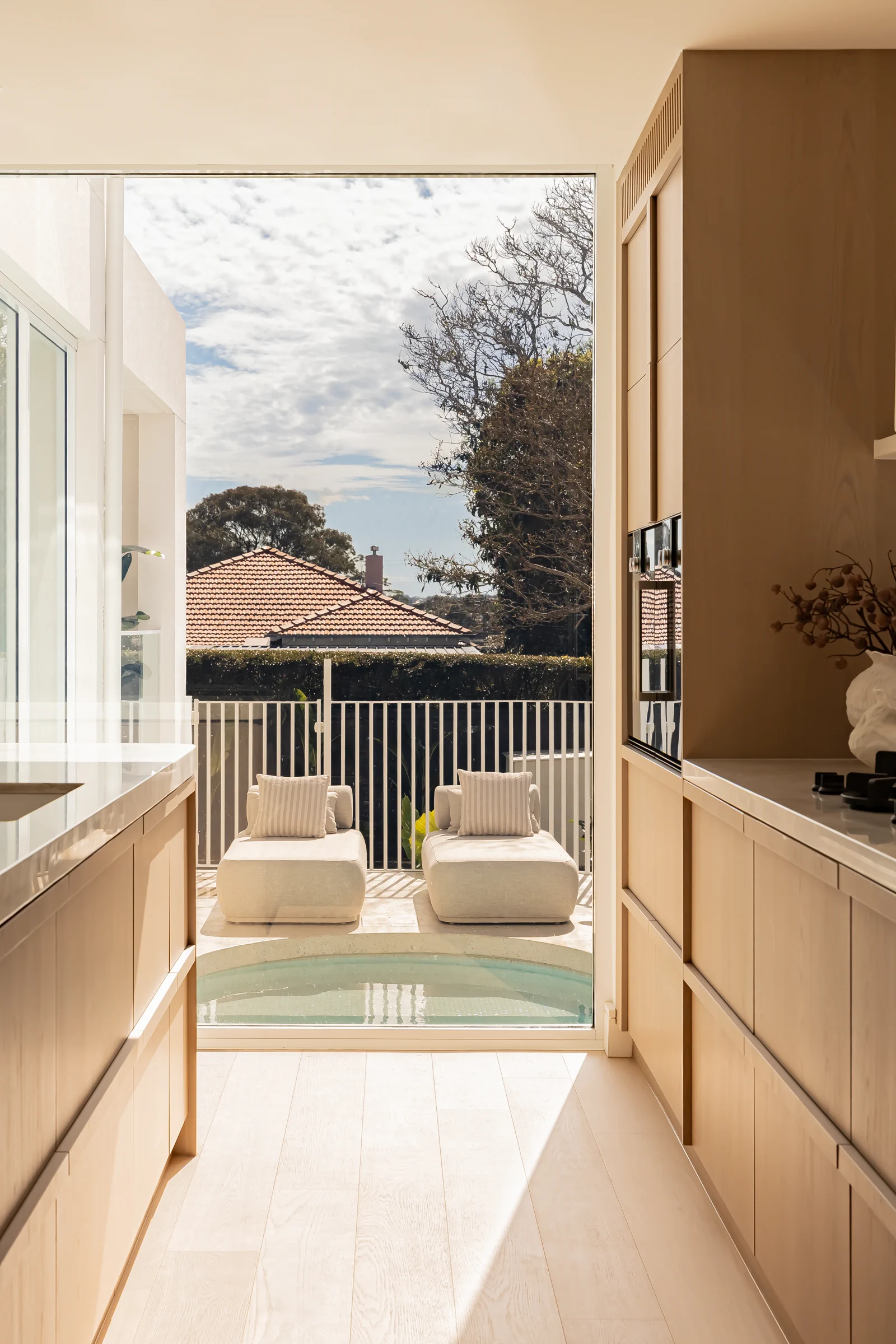 Kitchen To Pool
