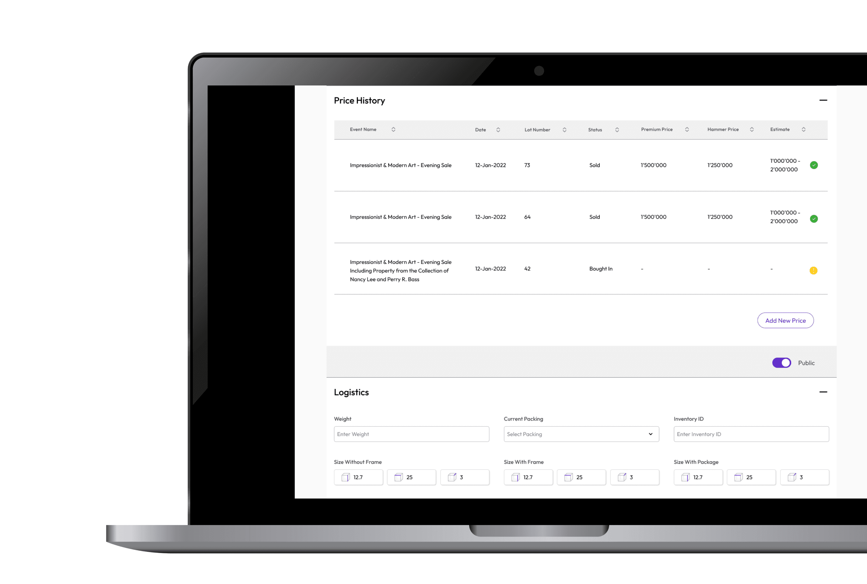 ARTBANX UX Design