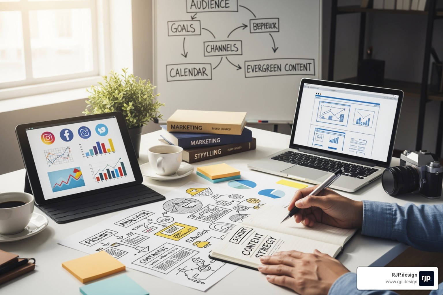 a detailed buyer persona template - How to create content strategy