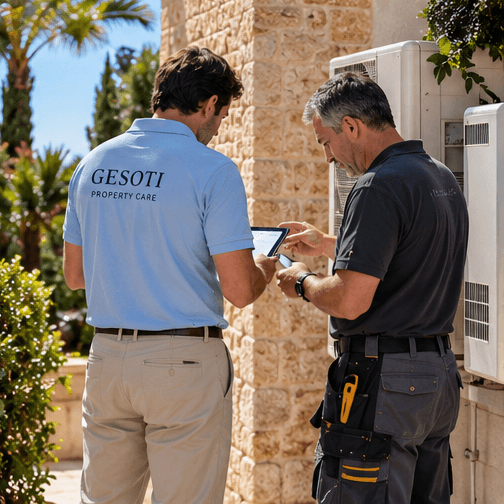Local coordination at a property