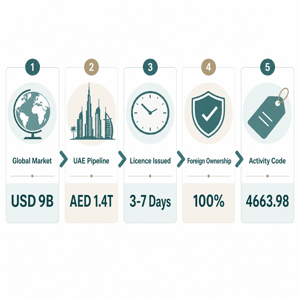 Infographic: Apply for a Fly Ash Trading License in Dubai