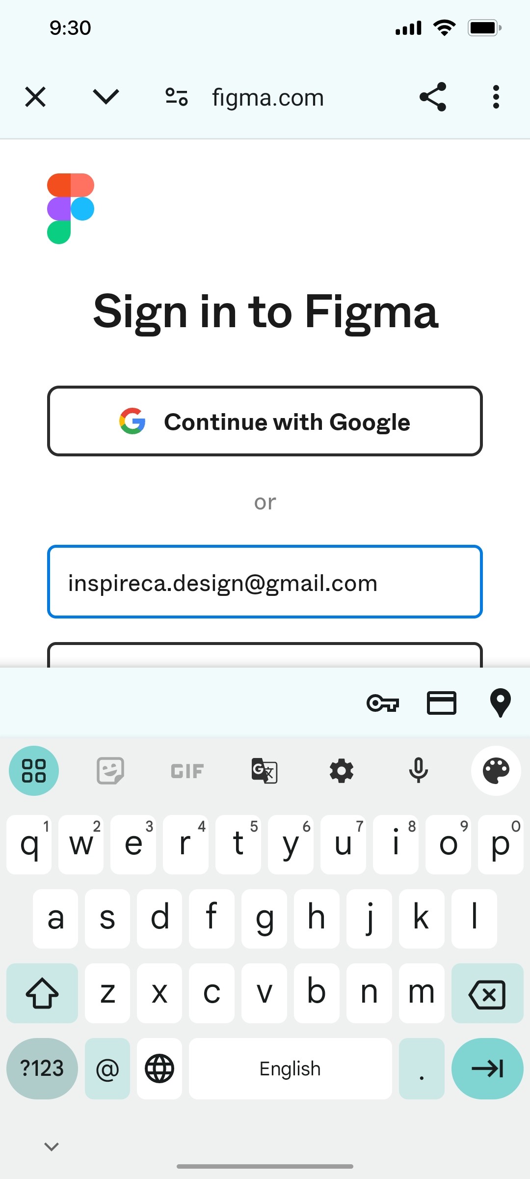 Figma Login or Signup 2