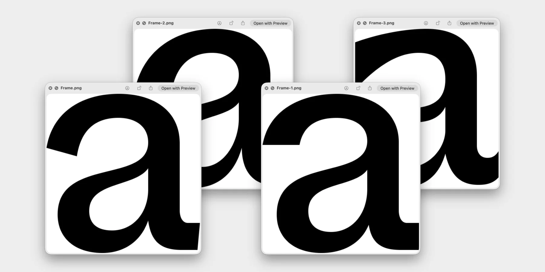 AI generated font article