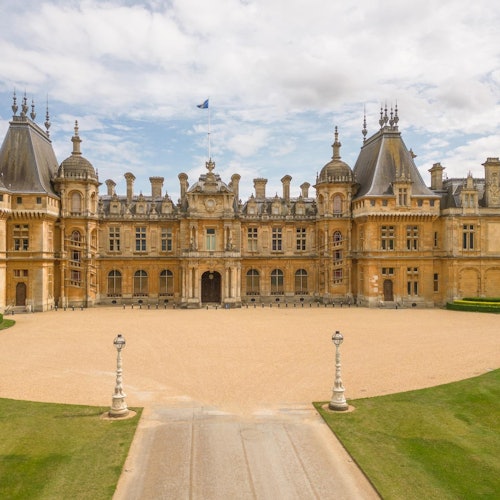 Außenbereich von Waddesdon Manor