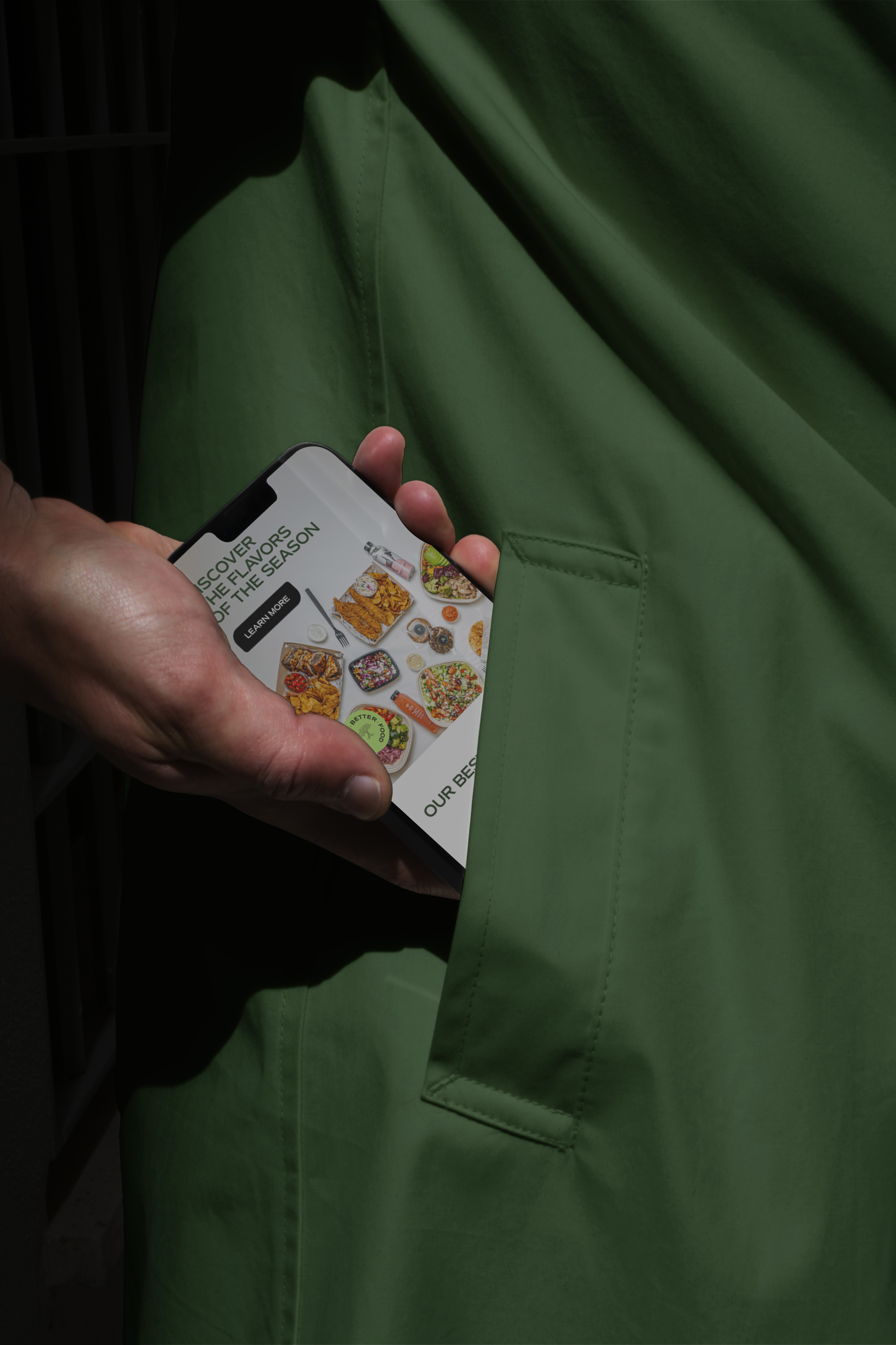 Terra fast-casual restaurant branding across storefront, packaging and digital touchpoints