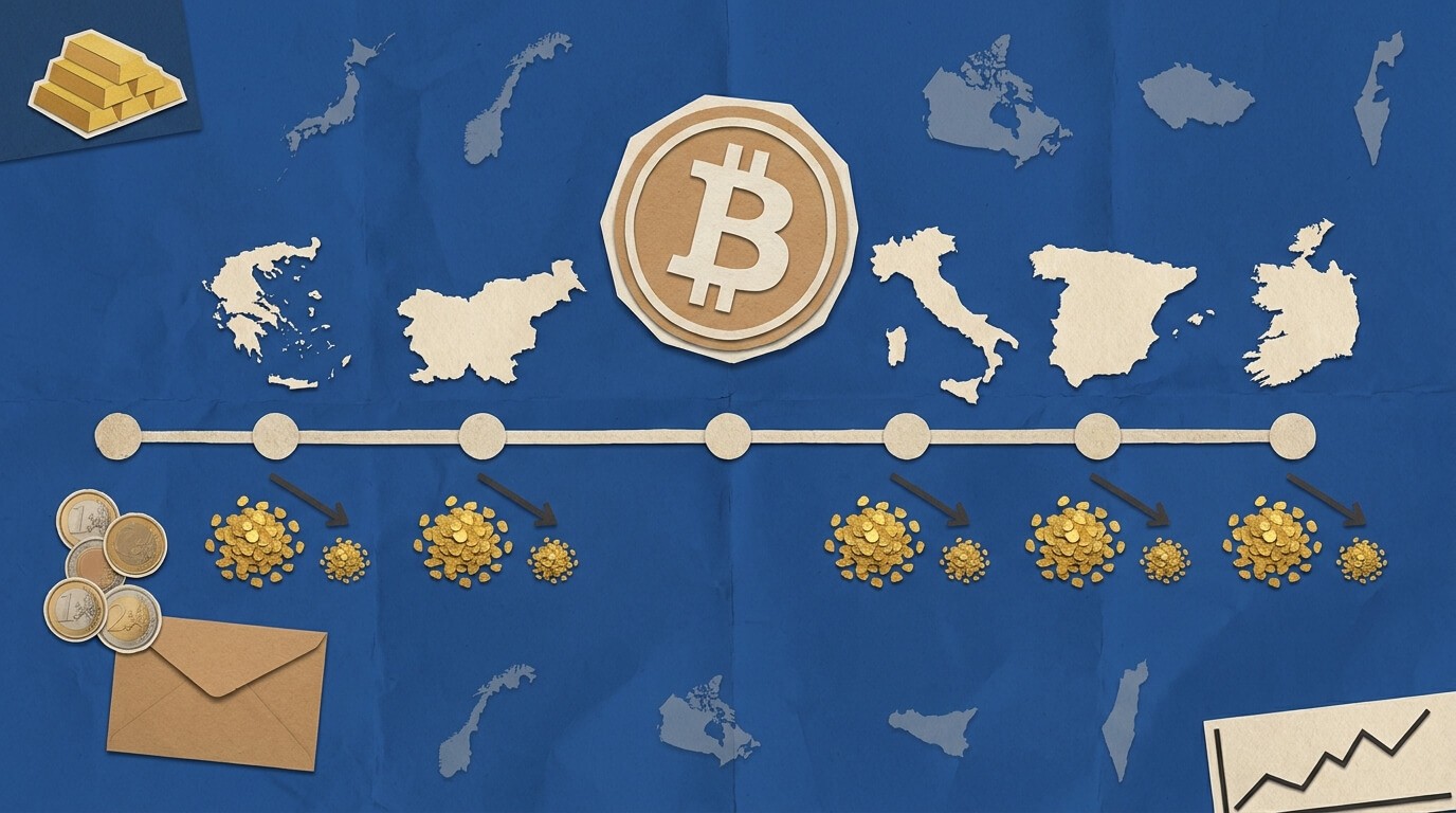 Years of Salary to Buy 1 Bitcoin: Taurex Data, 10 Countries