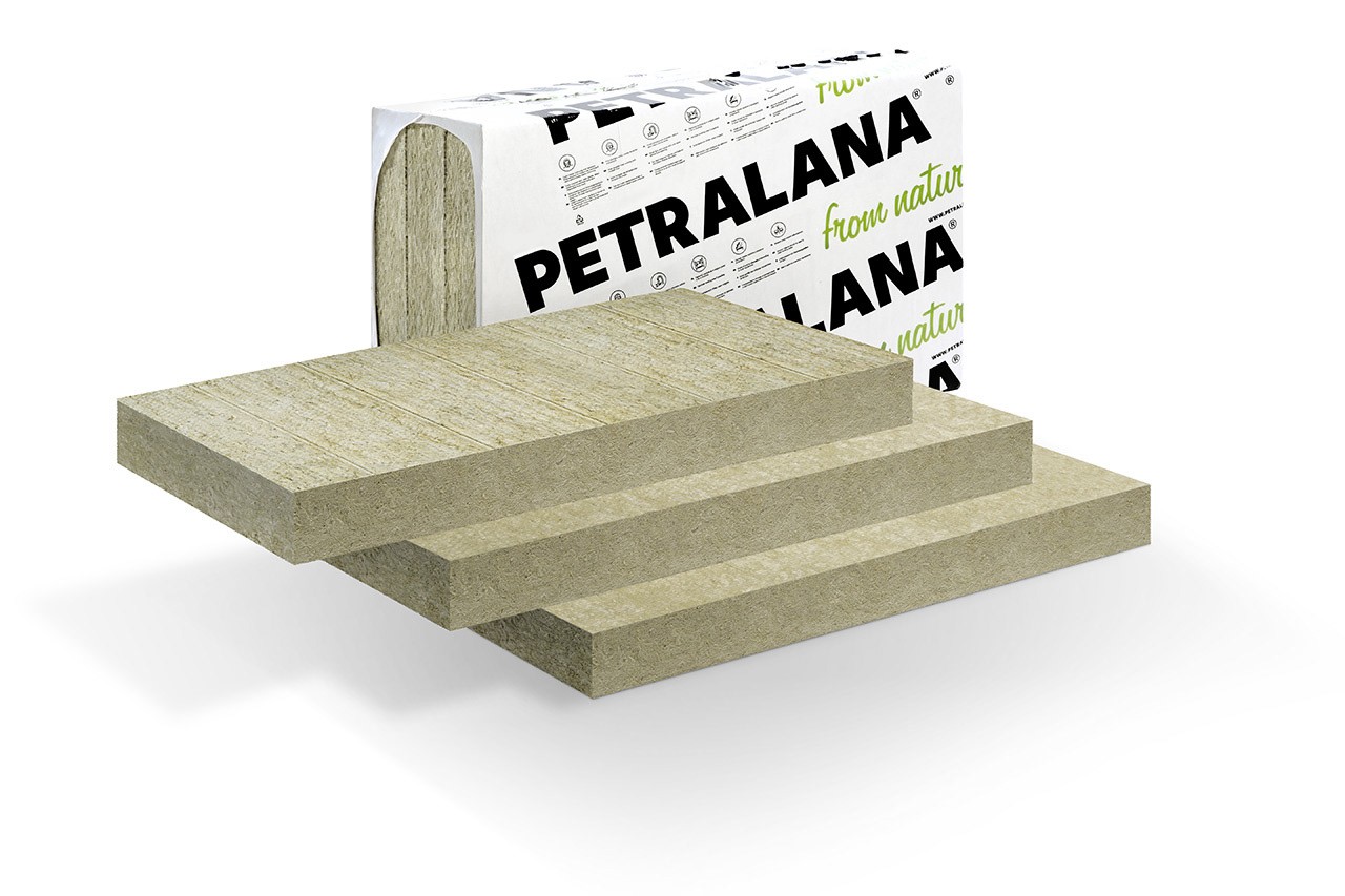 zapakowana w firmową folię wełna skalna Petralana