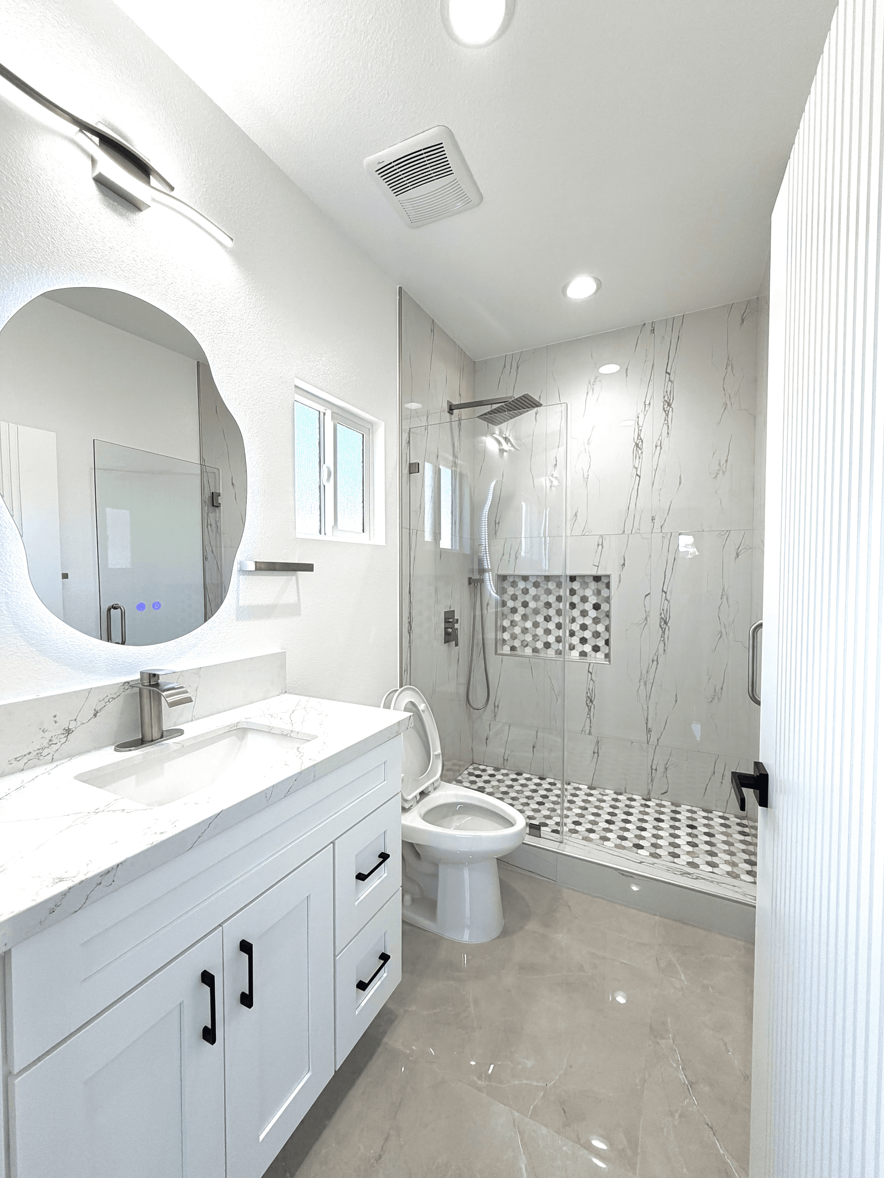 Construction phase progress of 3 bed 2 bath ADU in Garden Grove California