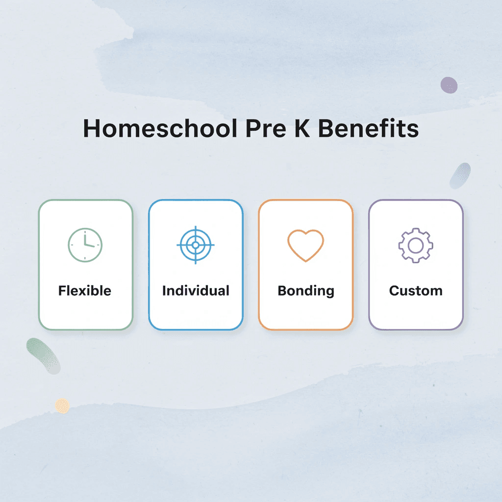 Four key benefits of homeschooling Pre K children - Pre K Homeschool Curriculum