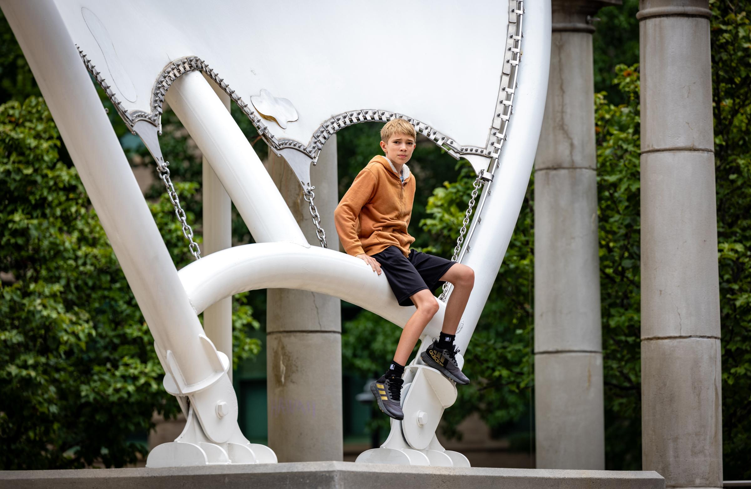 Portrait of Dylan - Downtown Asheville