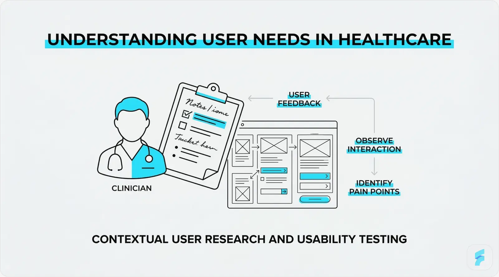 User Interface Design Process for Healthcare Applications