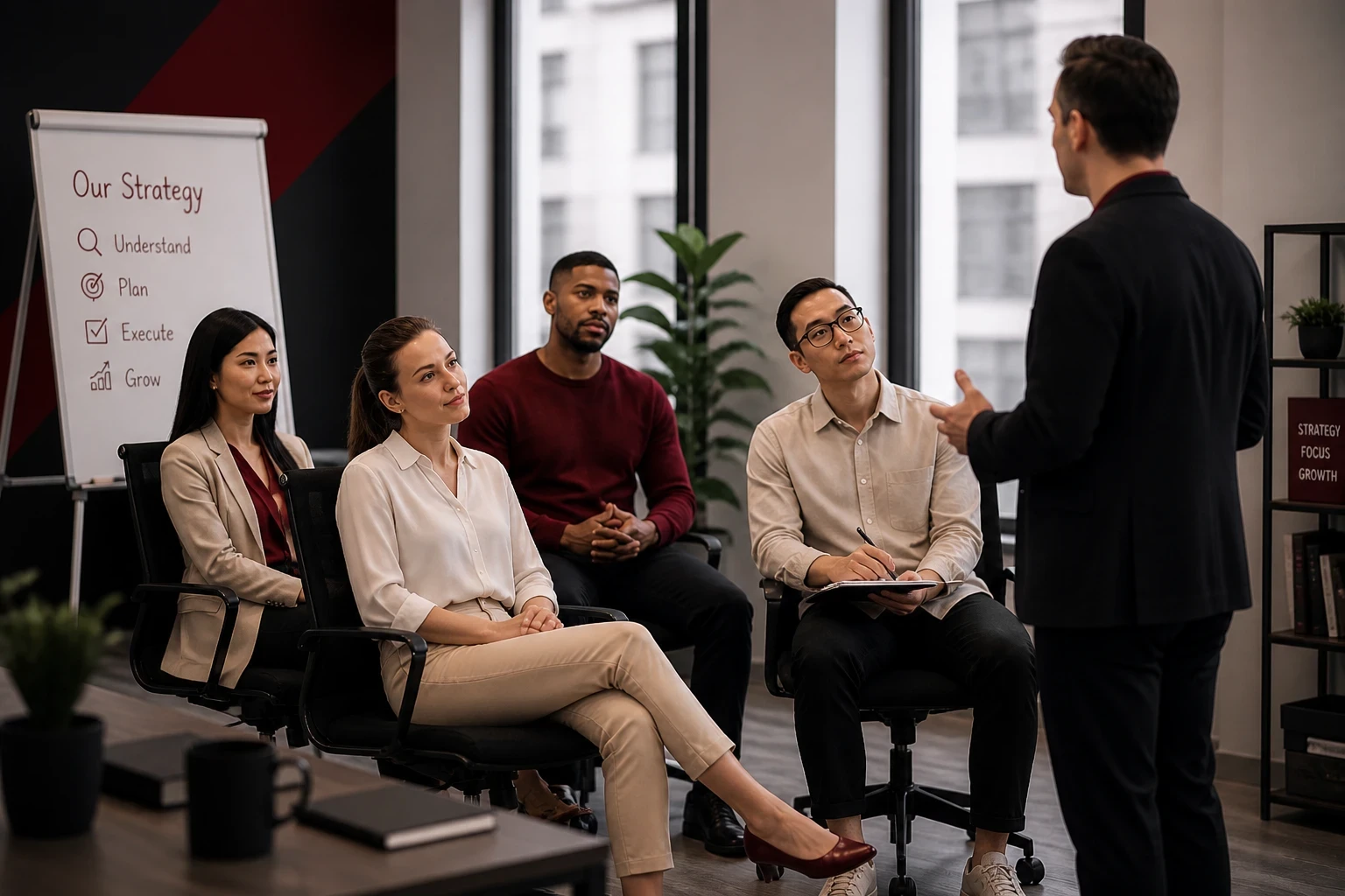 Education and training marketing in Saudi Arabia – business workshop with team learning and professional development session